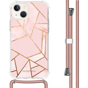iMoshion Coque Design avec cordon iPhone 14 - Pink Graphic