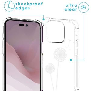 iMoshion Coque Design avec cordon iPhone 14 Pro - Dandelion
