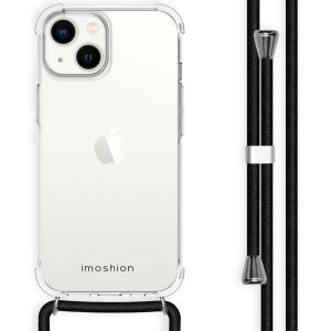 iMoshion Coque avec cordon iPhone 14 - Noir