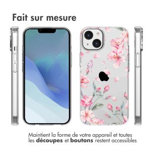 iMoshion Coque Design iPhone 14 - Blossom - Watercolor
