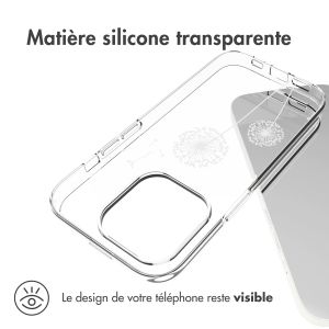 iMoshion Coque Design iPhone 14 Pro - Dandelion