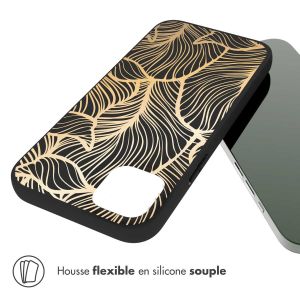 iMoshion Coque Design iPhone 14 Plus - Leaves