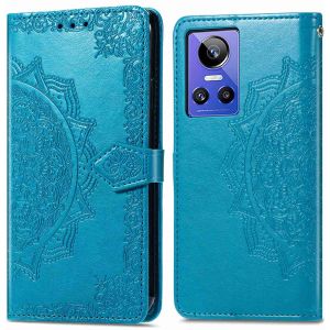 iMoshion Etui de téléphone portefeuille Mandala Realme GT Neo 3 - Turquoise