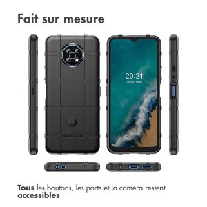 iMoshion Coque Arrière Rugged Shield Nokia G50 - Noir