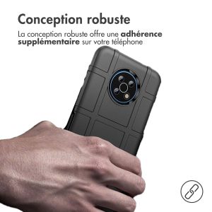 iMoshion Coque Arrière Rugged Shield Nokia G50 - Noir