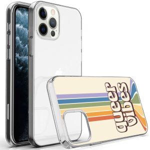 iMoshion Coque Design iPhone 12 (Pro) - Rainbow Queer vibes