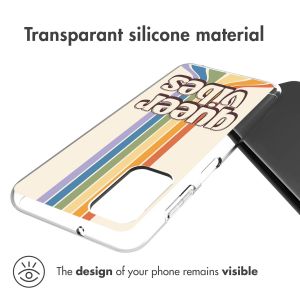 iMoshion Coque Design Samsung Galaxy A13 (4G) - Rainbow Queer vibes