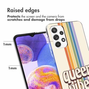 iMoshion Coque Design Samsung Galaxy A23 (5G) - Rainbow Queer vibes