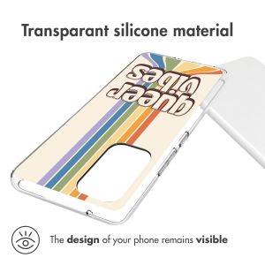 iMoshion Coque Design Samsung Galaxy A53 - Rainbow Queer vibes