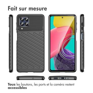 iMoshion Coque Arrière Thunder Samsung Galaxy M53 - Noir