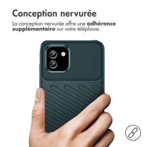 iMoshion Coque Arrière Thunder Samsung Galaxy A03 - Vert