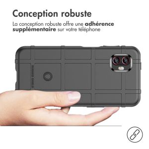 iMoshion Coque Arrière Rugged Shield Samsung Galaxy Xcover 6 Pro - Noir