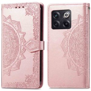 iMoshion Etui de téléphone portefeuille Mandala OnePlus 10T - Rose Dorée