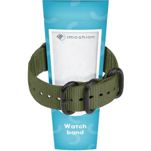 iMoshion Bracelet en nylon Apple Watch Series 1-9 / SE / Ultra (2) - 42/44/45/49 mm - Vert