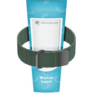 iMoshion Bracelet en cuir magnétique Apple Watch Series 1-9 / SE / Ultra (2) - 42/44/45/49 mm - Vert