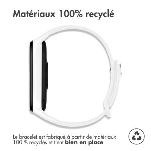 iMoshion Bracelet en silicone Xiaomi Mi Band 5 / 6 - Blanc