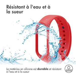 iMoshion Bracelet en silicone Xiaomi Mi Band 3 / 4 - Rouge