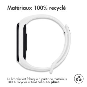 iMoshion Bracelet en silicone Xiaomi Mi Band 3 / 4 - Blanc