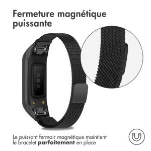 iMoshion Bracelet magnétique milanais Samsung Galaxy Fit 2 - Noir