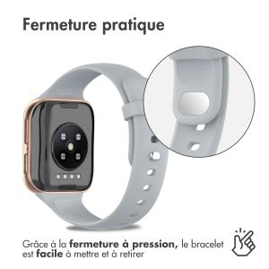 iMoshion Bracelet en silicone Oppo Watch 46 mm - Gris