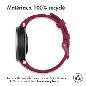 iMoshion Bracelet en silicone Garmin Lily - Bordeaux
