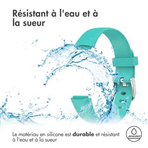 iMoshion Bracelet en silicone Fitbit Luxe - Turquoise