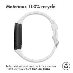 iMoshion Bracelet en silicone Fitbit Luxe - Blanc