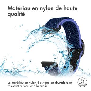 iMoshion Bracelet élastique en nylon - Connexion universelle de 18 mm - Bleu foncé