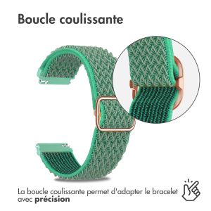 iMoshion Bracelet élastique en nylon - Connexion universelle de 20 mm - Turquoise