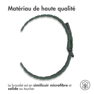 iMoshion Bracelet en cuir magnétique - Connexion universelle de 20 mm - Vert
