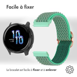 iMoshion Bracelet élastique en nylon - Connexion universelle de 22 mm - Turquoise
