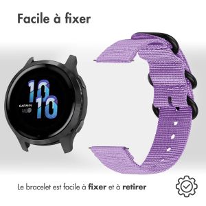 iMoshion Bracelet en nylon - Connexion universelle de 22 mm - Violet