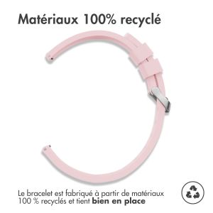iMoshion Bracelet en silicone - Connexion universelle de 24 mm - Rose