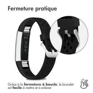 iMoshion Bracelet sportif en silicone Fitbit Alta (HR) - Noir