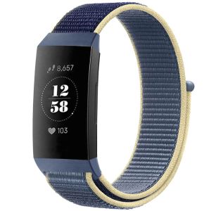 iMoshion Bracelet en nylon Fitbit Charge 3 / 4 - Bleu