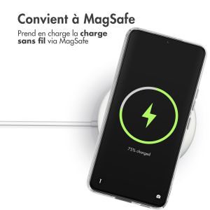 iMoshion Coque arrière avec MagSafe Samsung Galaxy S22 - Transparent