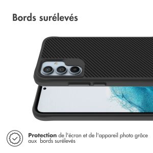 iMoshion Coque Rugged Hybrid Carbon Samsung Galaxy A54 (5G) - Noir