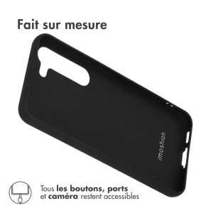iMoshion Coque Couleur Samsung Galaxy S23 - Noir