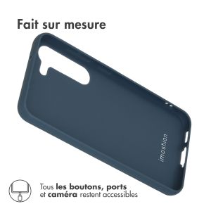 iMoshion Coque Couleur Samsung Galaxy S23 - Bleu foncé