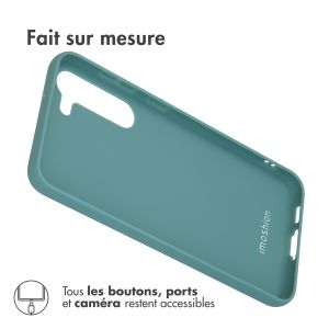 iMoshion Coque Couleur Samsung Galaxy S23 Plus - Vert foncé