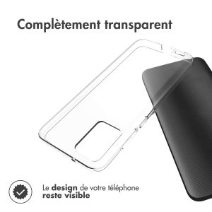 Accezz Coque Clear Motorola Edge 30 Neo - Transparent