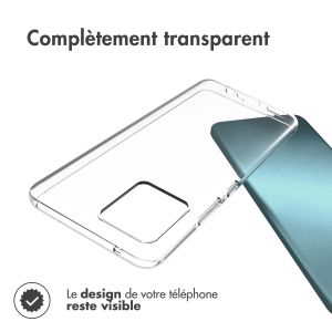 Accezz Coque Clear Motorola Moto G72 - Transparent