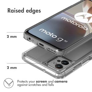 Accezz Coque Xtreme Impact Motorola Moto G32 - Transparent