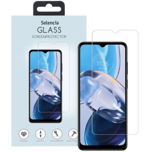 Selencia Protection d'écran en verre trempé Motorola Moto E22