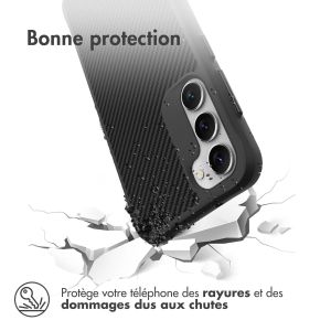 iMoshion Coque Rugged Hybrid Carbon Samsung Galaxy S23 - Noir
