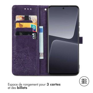 iMoshion Etui de téléphone portefeuille Mandala Xiaomi 13 Pro - Violet