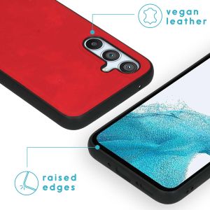 iMoshion Etui de téléphone de type portefeuille de luxe 2-en-1 amovible Samsung Galaxy A54 (5G) - Rouge