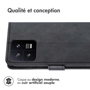 iMoshion Étui de téléphone portefeuille Luxe Xiaomi 13 Pro - Noir