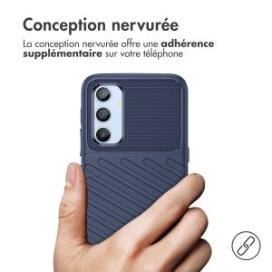 iMoshion Coque Arrière Thunder pour Samsung Galaxy A54 (5G) - Bleu foncé