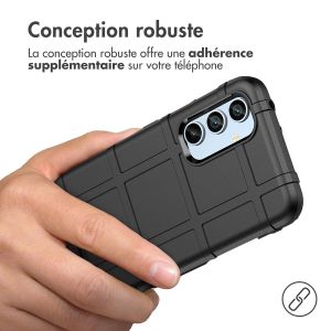 iMoshion Coque Arrière Rugged Shield Samsung Galaxy A54 (5G) - Noir